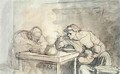 The Soup - Honoré Daumier