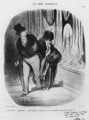 Series Les Bons Bourgeois Come along I am telling you the scarf you have at home is much more beautiful - Honoré Daumier