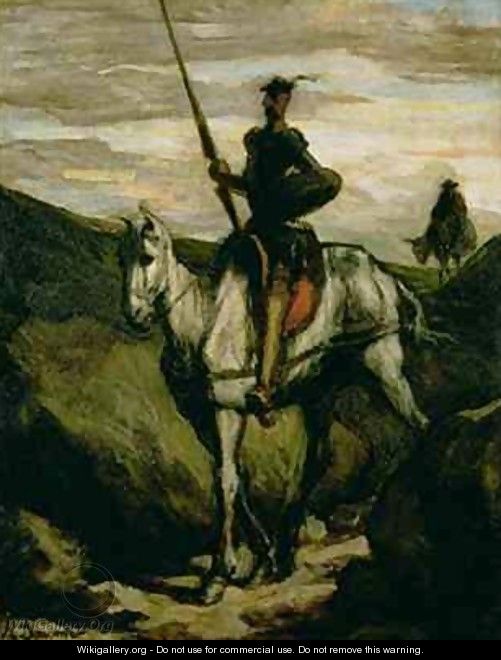Don Quixote - Honoré Daumier