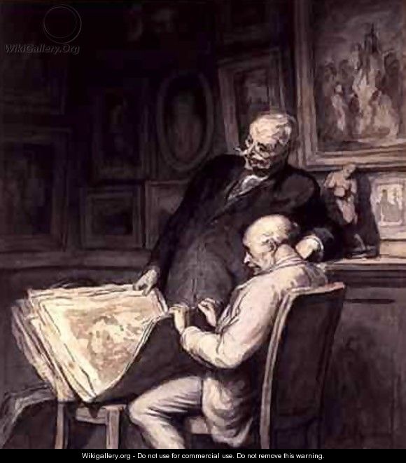 The Print Collectors 2 - Honoré Daumier