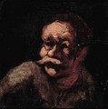 Head of a man - Honoré Daumier