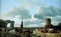 Coastal Scene - Jean Louis (Marnette) De Marne