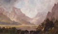 High Mountain Landscape with Lake - Edwin Deakin