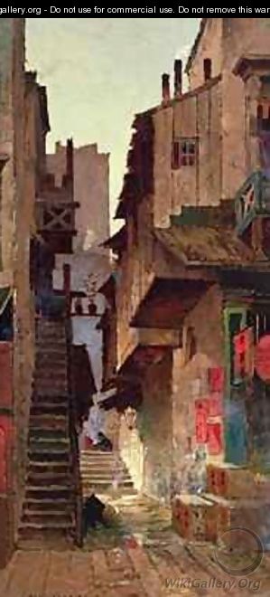 St Louis Alley Chinatown San Francisco - Edwin Deakin