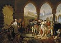 General Bonaparte Visiting the Plague Stricken at Jaffa - Auguste Hyacinthe Debay