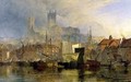 Lincoln Cathedral from the Brayford Pool - Henry Thomas Dawson