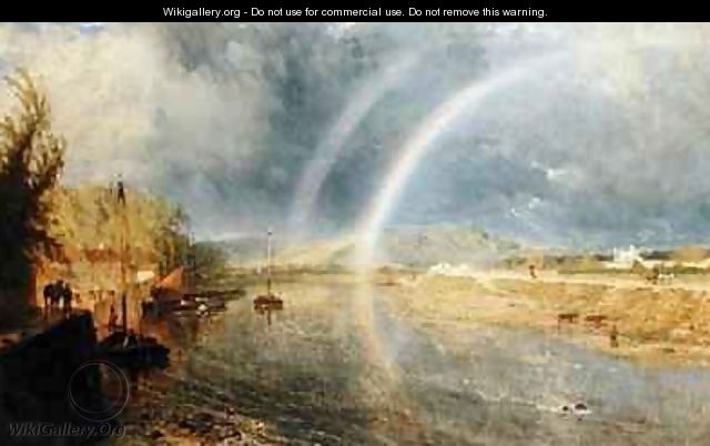 Rainbow on the Trent - Henry Thomas Dawson
