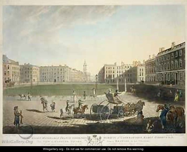 Hanover Square - (after) Dayes, Edward