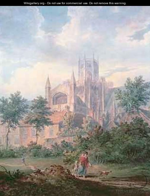 Ely Cathedral from the South East - Edward Dayes