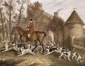 W Sebright Huntsman to the Milton Hounds - Richard Barrett Davis