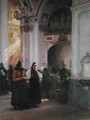 The End of Mass in Einsiedeln - Albert Pierre Dawant