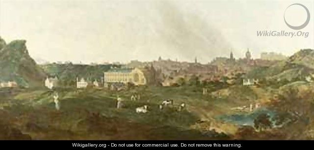View of Edinburgh - William Delacour