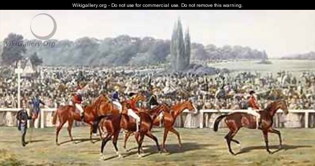 Grand Prix de Paris Longchamp - (after) Delamary, Henry