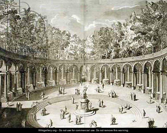 The Colonnade Versailles - (after) Delamonce, F.