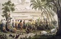 Pirogue races on the Bassac River - (after) Delaporte, Louis