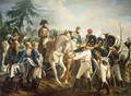 Napoleon and the Bavarian and Wurttemberg troops in Abensberg - Jean Baptiste Debret