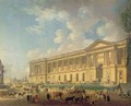 The Colonnade of the Louvre - Pierre-Antoine Demachy