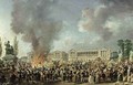 The Celebration of Unity Destroying the Emblems of Monarchy Place de la Concorde - Pierre-Antoine Demachy