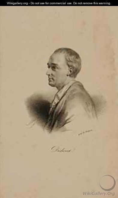 Portrait of Denis Diderot 1715-84 - Francois Seraphin Delpech