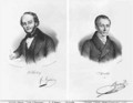 Jacques Fromental Halevy 1799-1862 and Ferdinand Herold 1791-1833 - Francois Seraphin Delpech