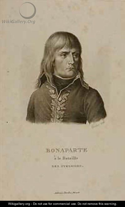 Portrait of Napoleon Bonaparte 1769-1821 - Francois Seraphin Delpech