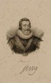Henri IV 1553-1610 of France - Francois Seraphin Delpech