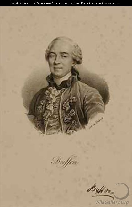 Georges Louis Leclerc 1707-88 Comte de Buffon - Francois Seraphin Delpech