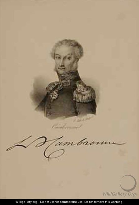 Portrait of General Etienne Cambronne 1770-1842 2 - Francois Seraphin Delpech