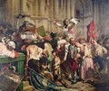 The Conquerors of the Bastille before the Hotel de Ville in 1789 - Hippolyte (Paul) Delaroche