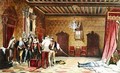 The Assassination of Henri de Lorraine 1549-88 duc de Guise - Hippolyte (Paul) Delaroche