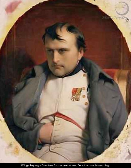 Napoleon 1769-1821 in Fontainebleau - Hippolyte (Paul) Delaroche
