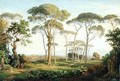 Italian Landscape with Pines - Thomas Dessoulavy