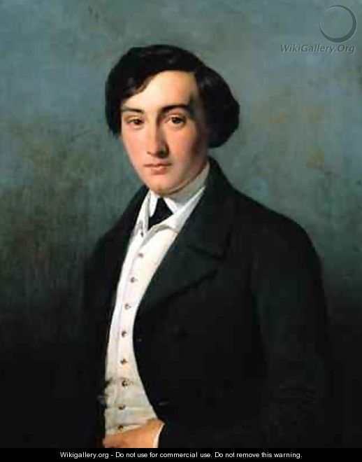 Portrait of Lucien Petipa 1815-98 - Louise Adelaide Desnos