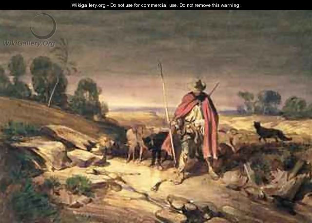The Return of the Shepherd - Gabriel-Alexandre Descamps