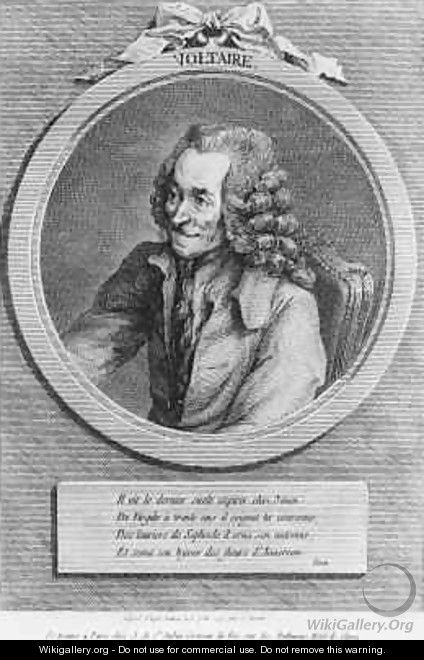 Portrait of Voltaire - (after) Denon, Dominique Vivant
