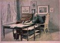 Prince Bismarck in his study at Friedrichsruh - Henriette Deppermann
