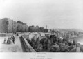 View of the Promenade de Blossac Poitiers - (after) Deroy