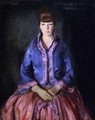 Emma in the Purple Dress - George Wesley Bellows