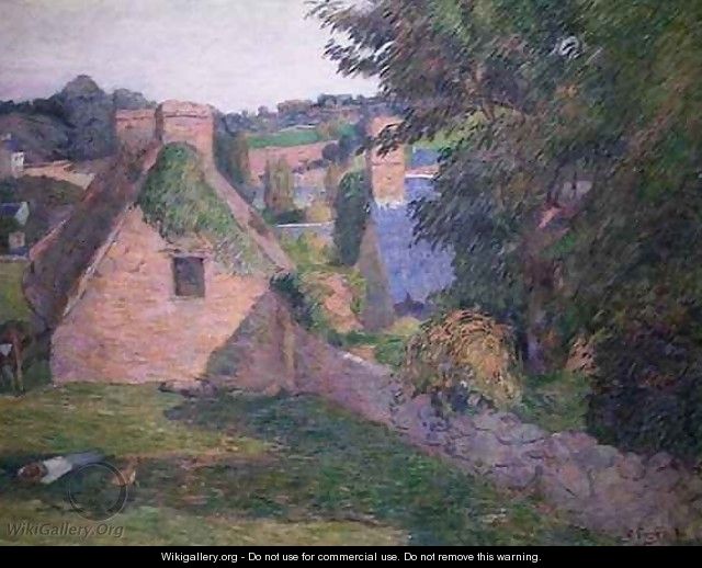 The Field of Derout Lollichon - Paul Cezanne