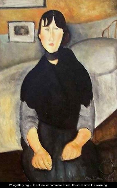 Young Woman of the People 2 - Amedeo Modigliani