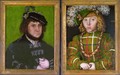 Diptych Two Electors of Saxony - Lucas The Elder Cranach