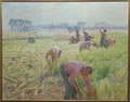 Flax Harvesting - Emile Claus
