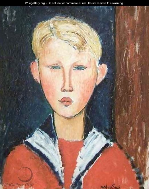 The Blue eyed Boy 2 - Amedeo Modigliani