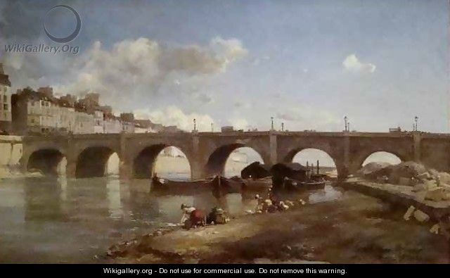 Le Pont de la Tournelle Paris - Johan Barthold Jongkind