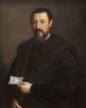 Portrait of a Friend of Titian - Tiziano Vecellio (Titian)
