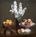 White Rockets and Fruit - Ignace Henri Jean Fantin-Latour