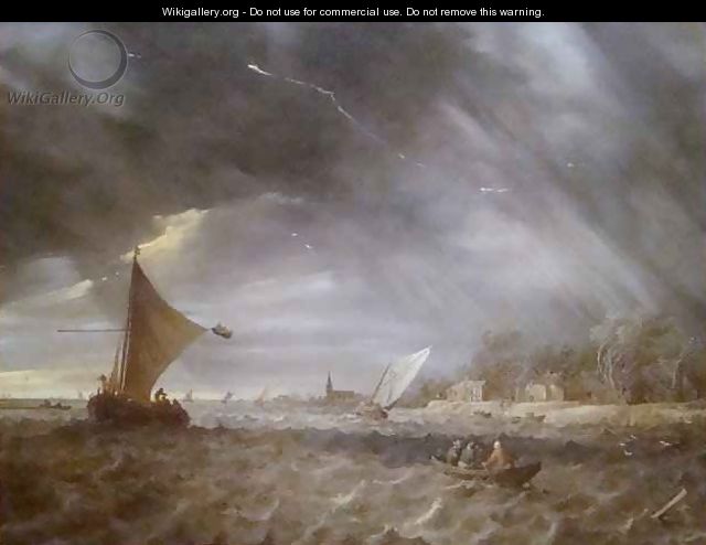 The Thunderstorm - Jan van Goyen