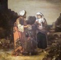 Hagar and Ishmael Taking Leave of Abraham - Barent Fabritius