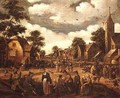 Village Scene - Joost Cornelisz