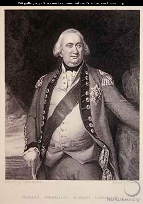 Charles Cornwallis 1st Marquis Cornwallis - (after) Copley, John Singleton